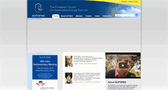 Desktop Screenshot of eufores.org